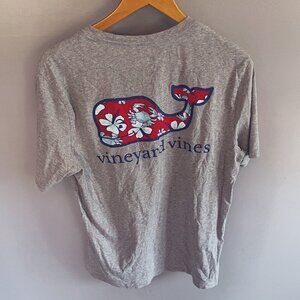 Vineyard Vines T Shirt Grey Size Medium